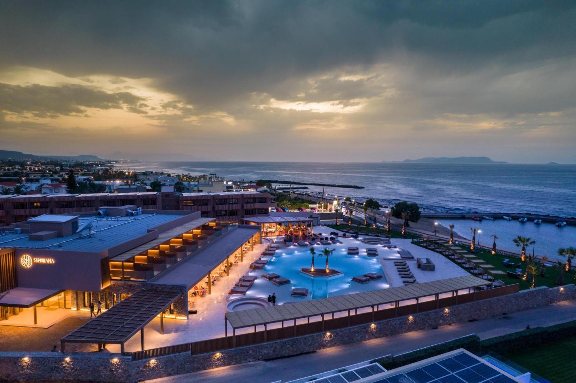 Senseana Sea Side Resort & Aquadventure Análipszi Kültér fotó