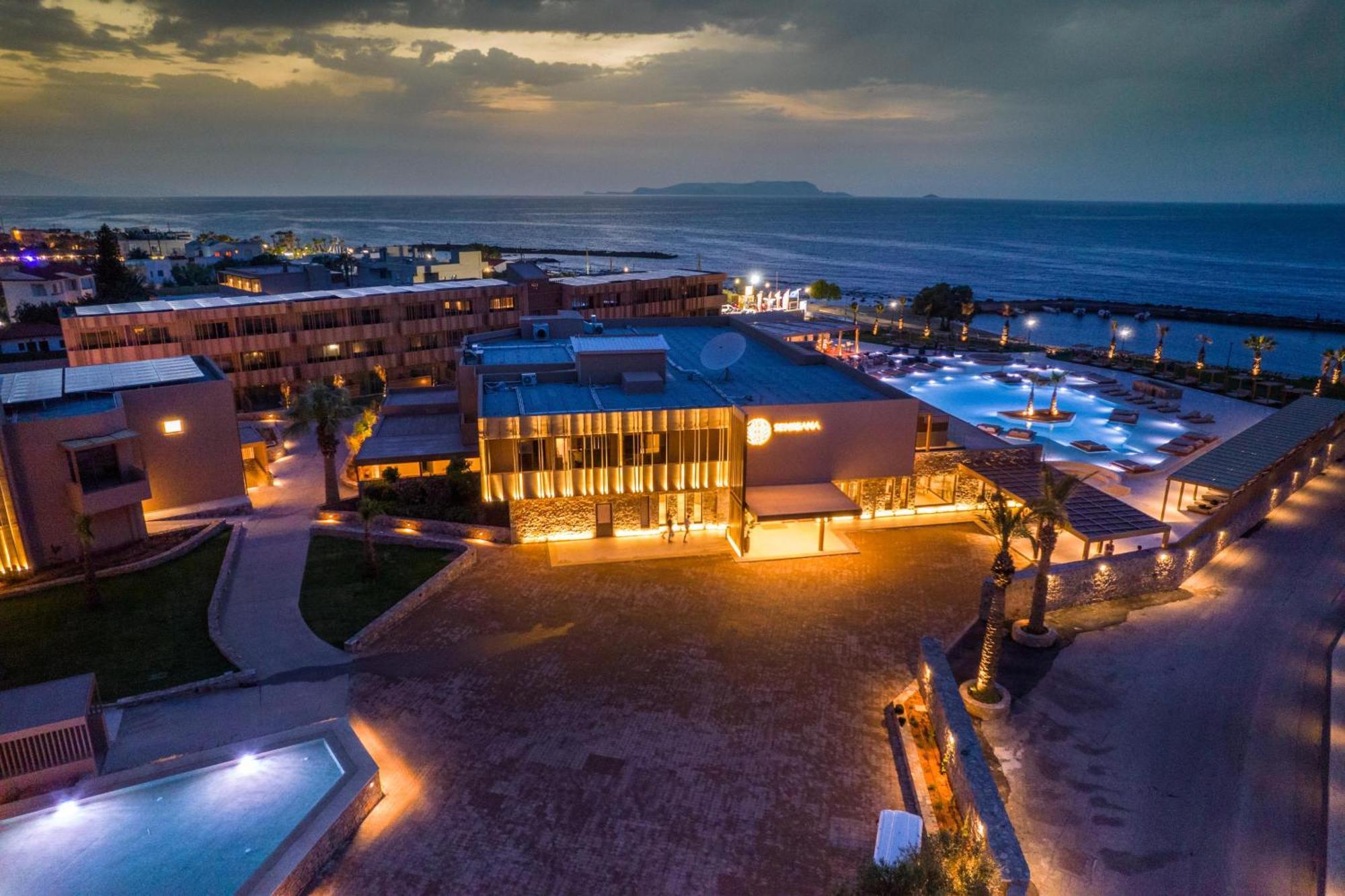Senseana Sea Side Resort & Aquadventure Análipszi Kültér fotó